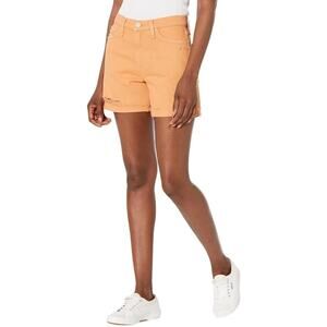 HUDSON Women's Devon High-Rise Boyfriend Short Clay Destructed Size 25 Denim